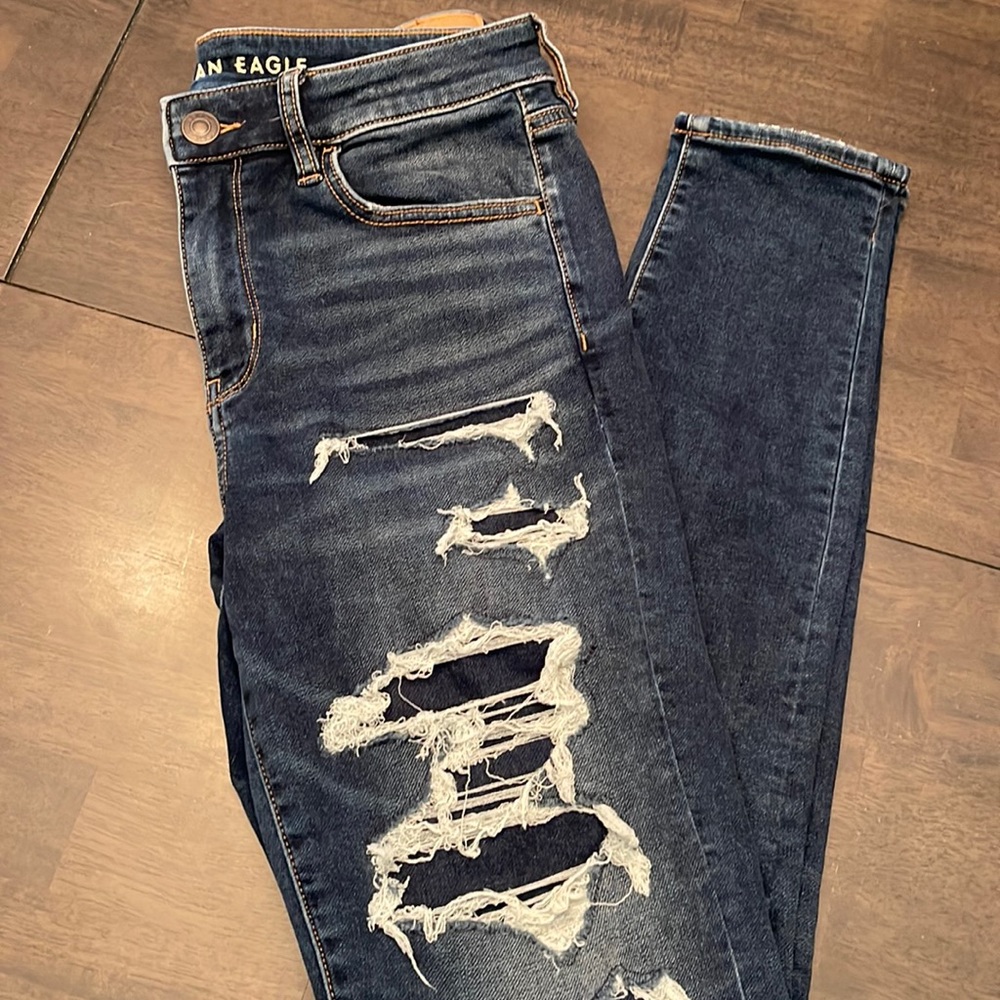 AMERICAN EAGLE JEANS size 10 long